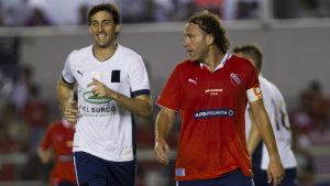 Diego e Gabriel Milito in campo alcuni anni fa